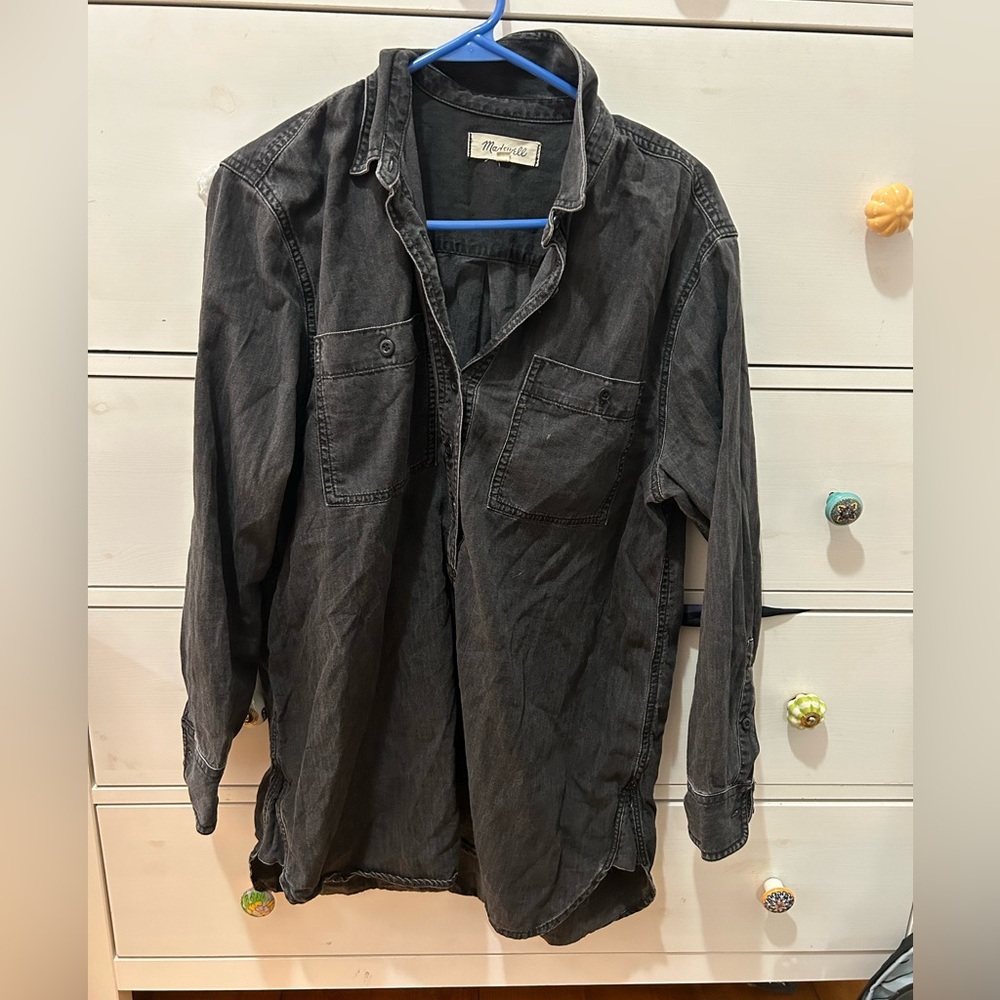 Madewell 100% Cotton Pull-Over Shirt